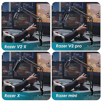 Razer Seiren V2 Pro +マイクアーム Amazon.com: Mic Boom Arm for Razer Seiren V2 Pro, Adjustable
